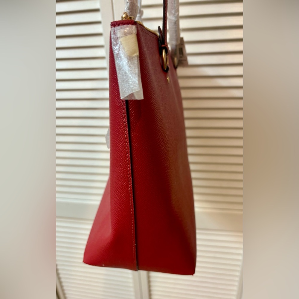 Authentic Coach Gallery Tote Red Apple Leather – NWT Style 79608 - Picture 8 of 8